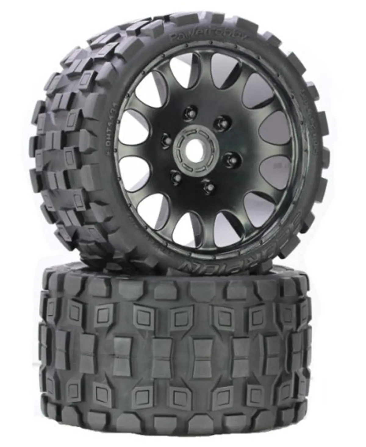 Scorpion Belted Monster Truck Wheels / Tires 1
