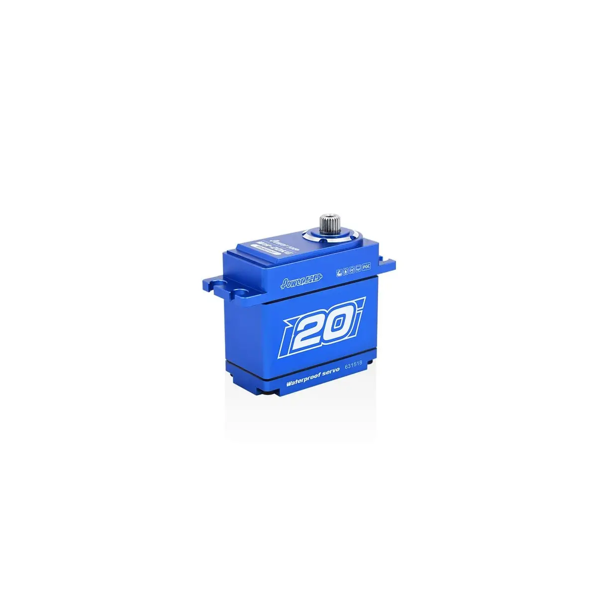Wh-20Kg Waterproof Digital Servo, .11Sec/15Kg 1