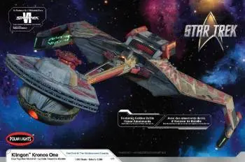 1/350 Star Trek 6: Undiscovered Klingon Kronos One By Polar Lights 1