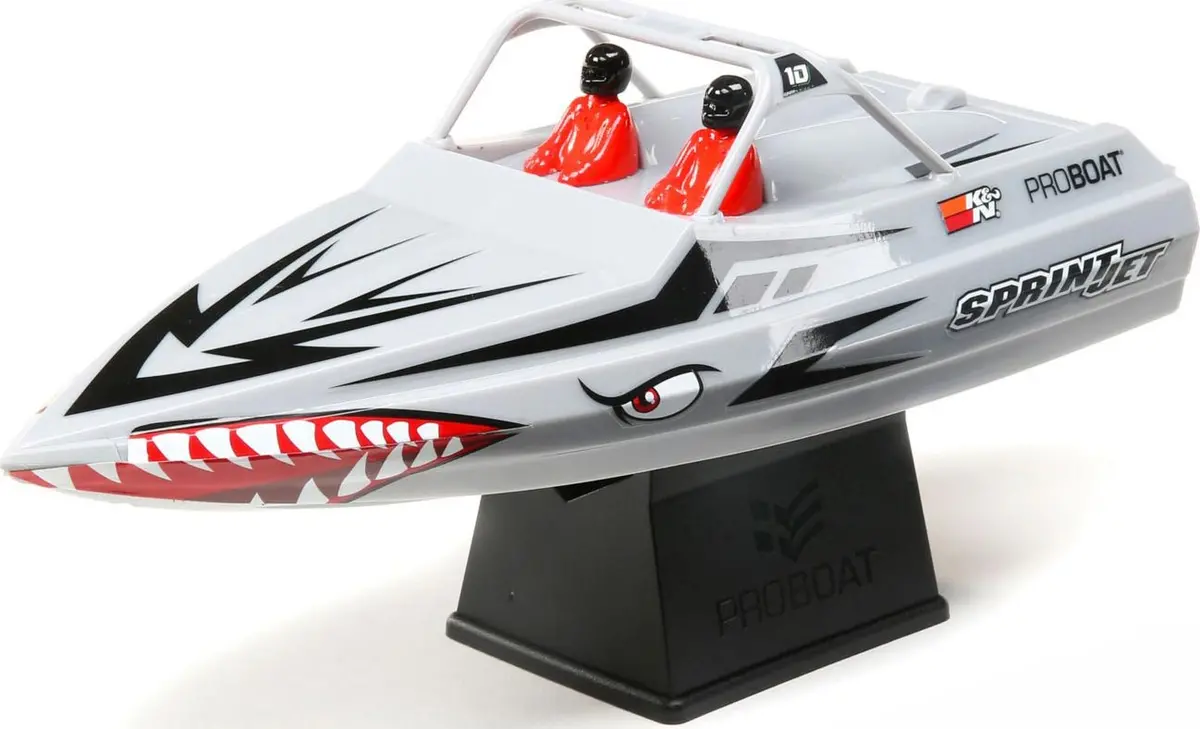 Sprintjet 9" Self-Right Jet Boat Rtr Silver 1