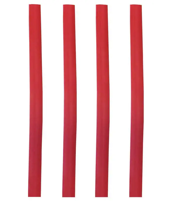 Heat Shrink, 9Mm Diameter, (4) 9In Long Pieces, Red 1