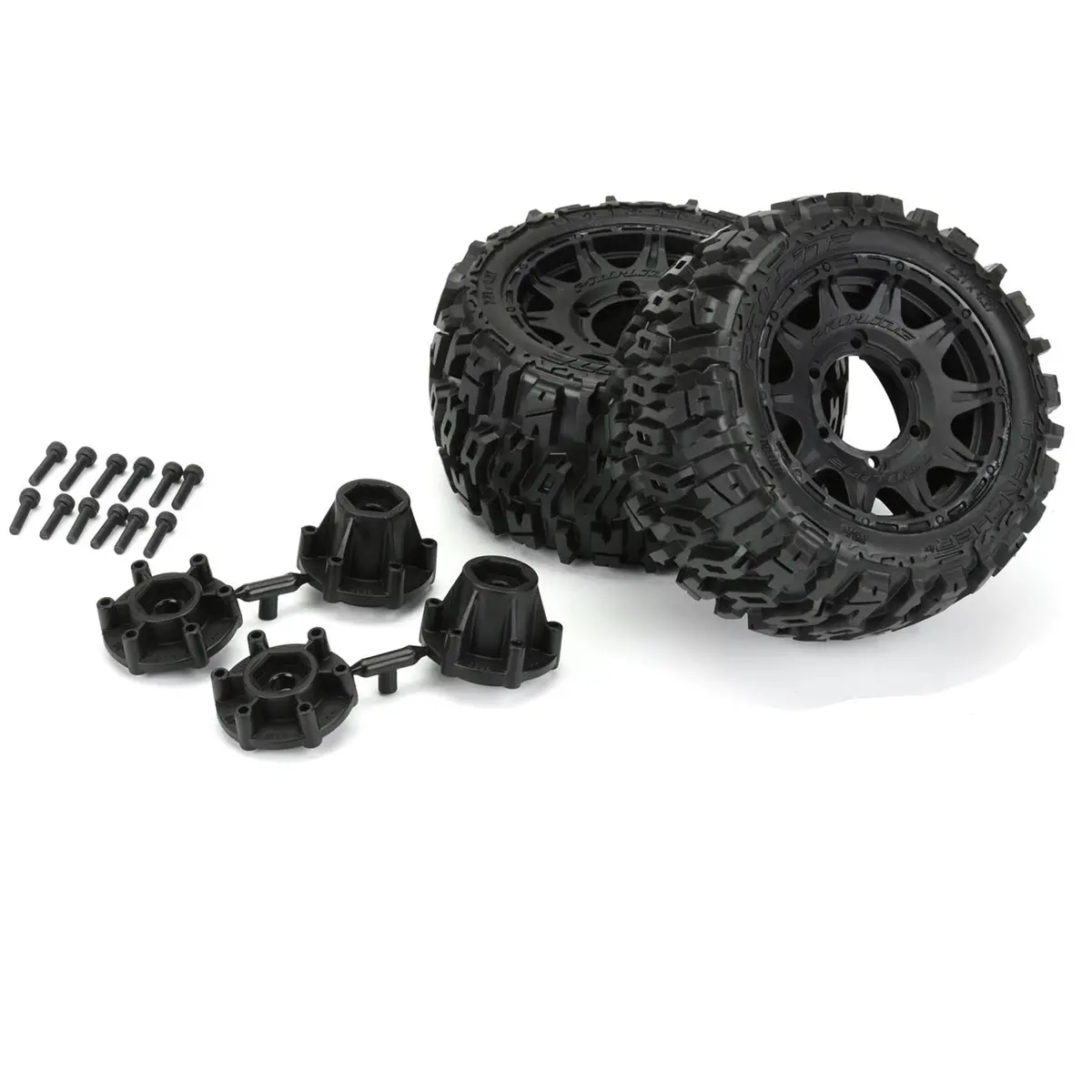 Trencher Lp 2.8" All Terrain Tires, Raid Black Wheels 1