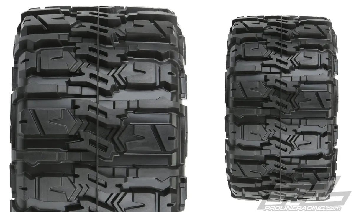 Trencher Hp 2.8" Truck Tires, Raid Black Wheels 2