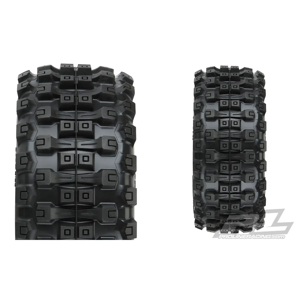 Badlands Mx28 Belted Tires, Raid Black Wheels 1