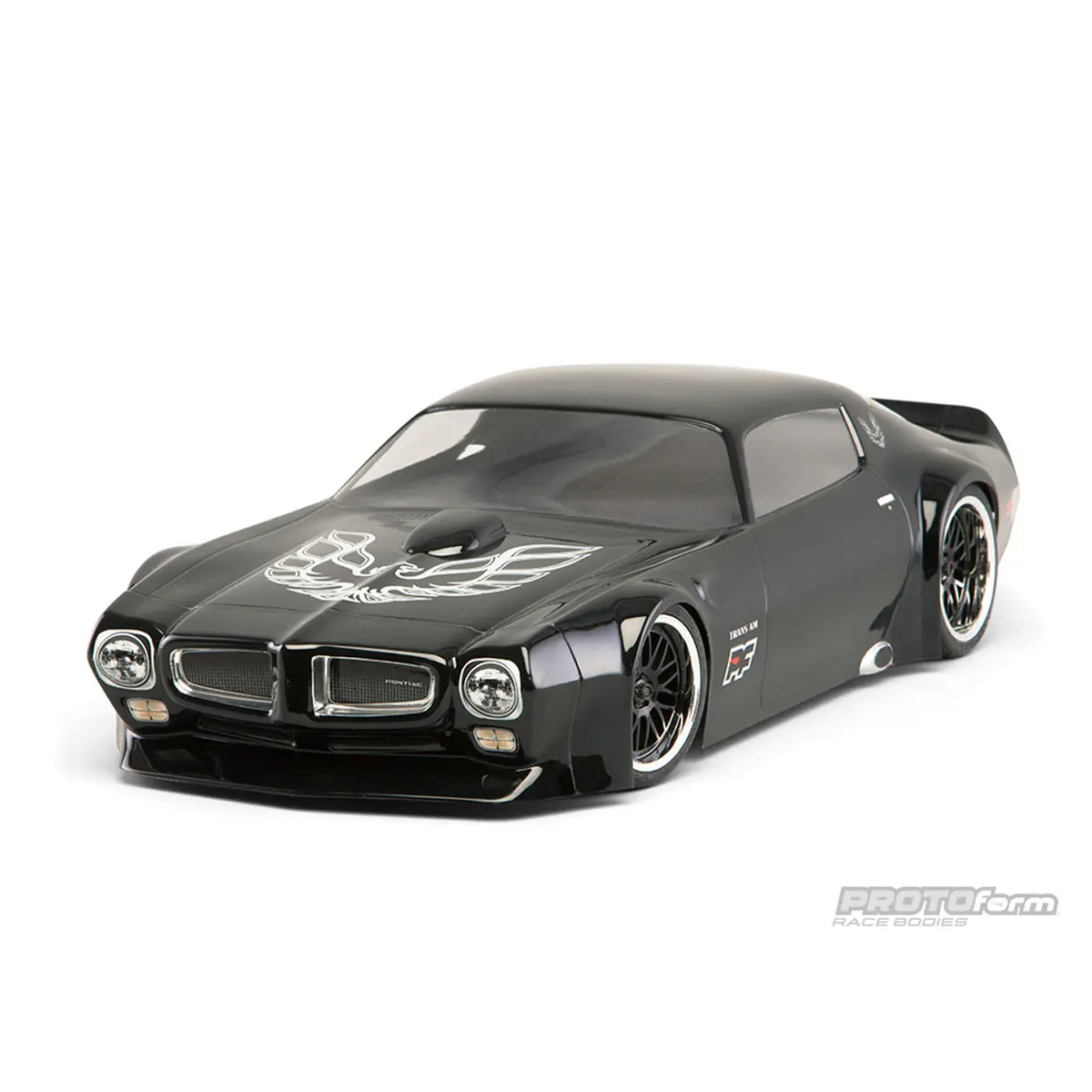1971 Pontiac Firebird Trans Am 1/10 Tc Body, Clear 1