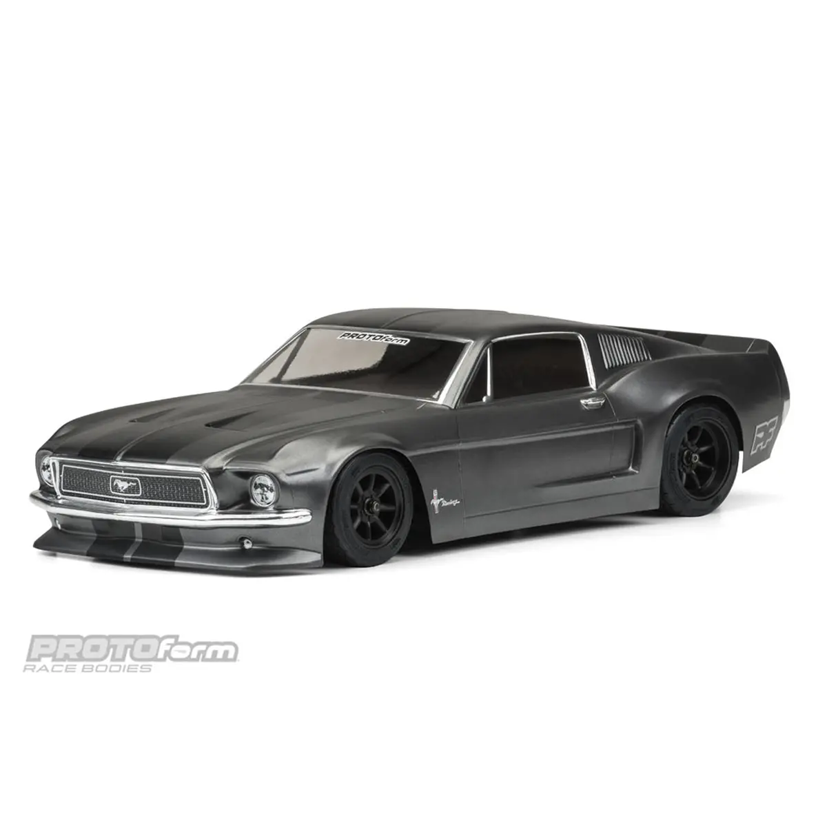 1968 Ford Mustang 1/10 Tc Body, Clear 1
