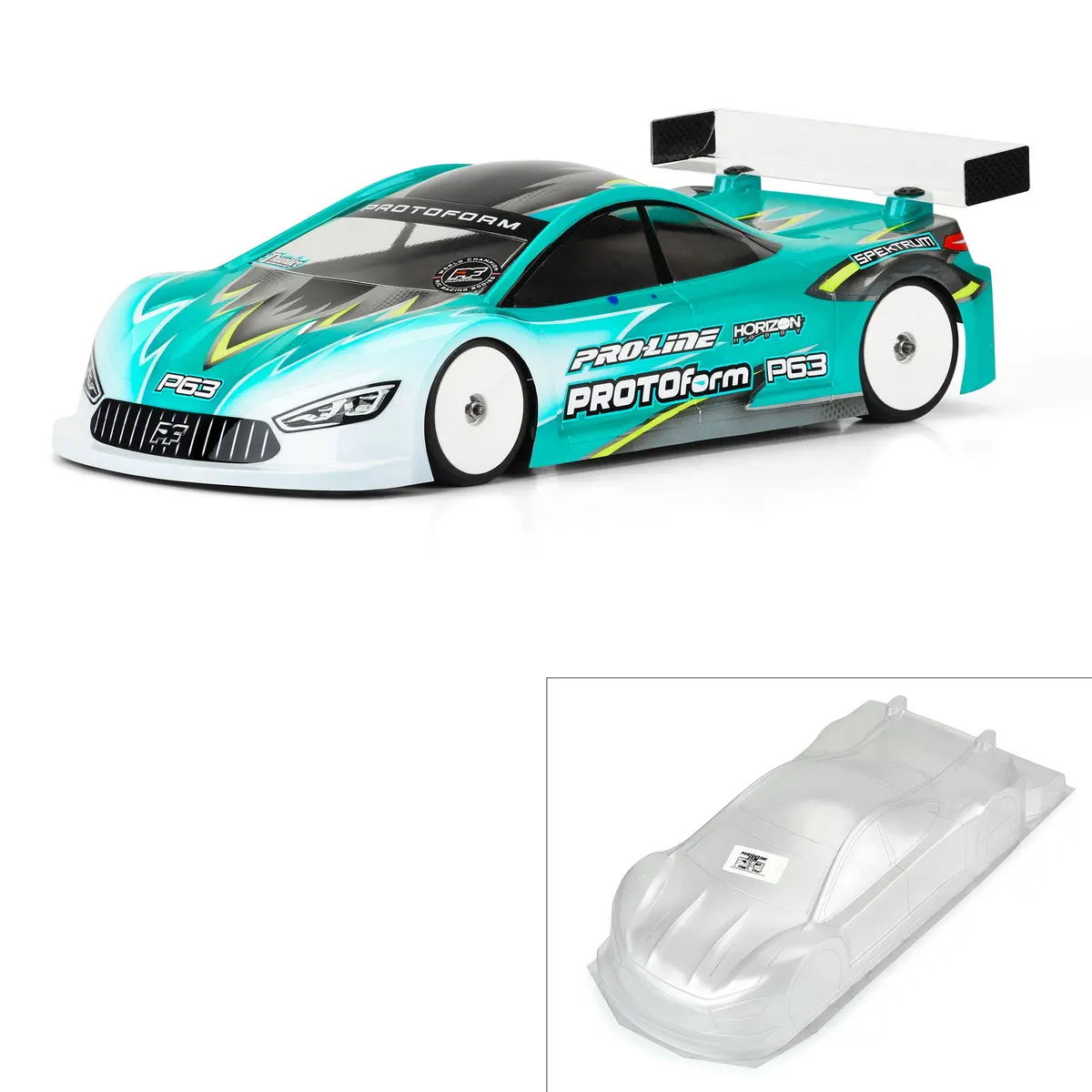 P63 1/10 Touring Car Body, Standard Weight 1