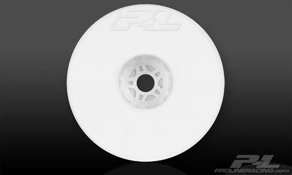 Velocity 1/8 Truggy 4.0" Wheels, White (4) 1