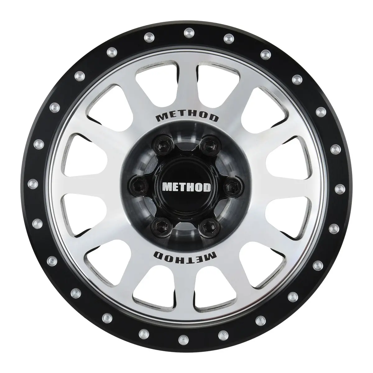 Aluminum 1/6 F/R 2.9" Wheel Faces, Silver (2) 1