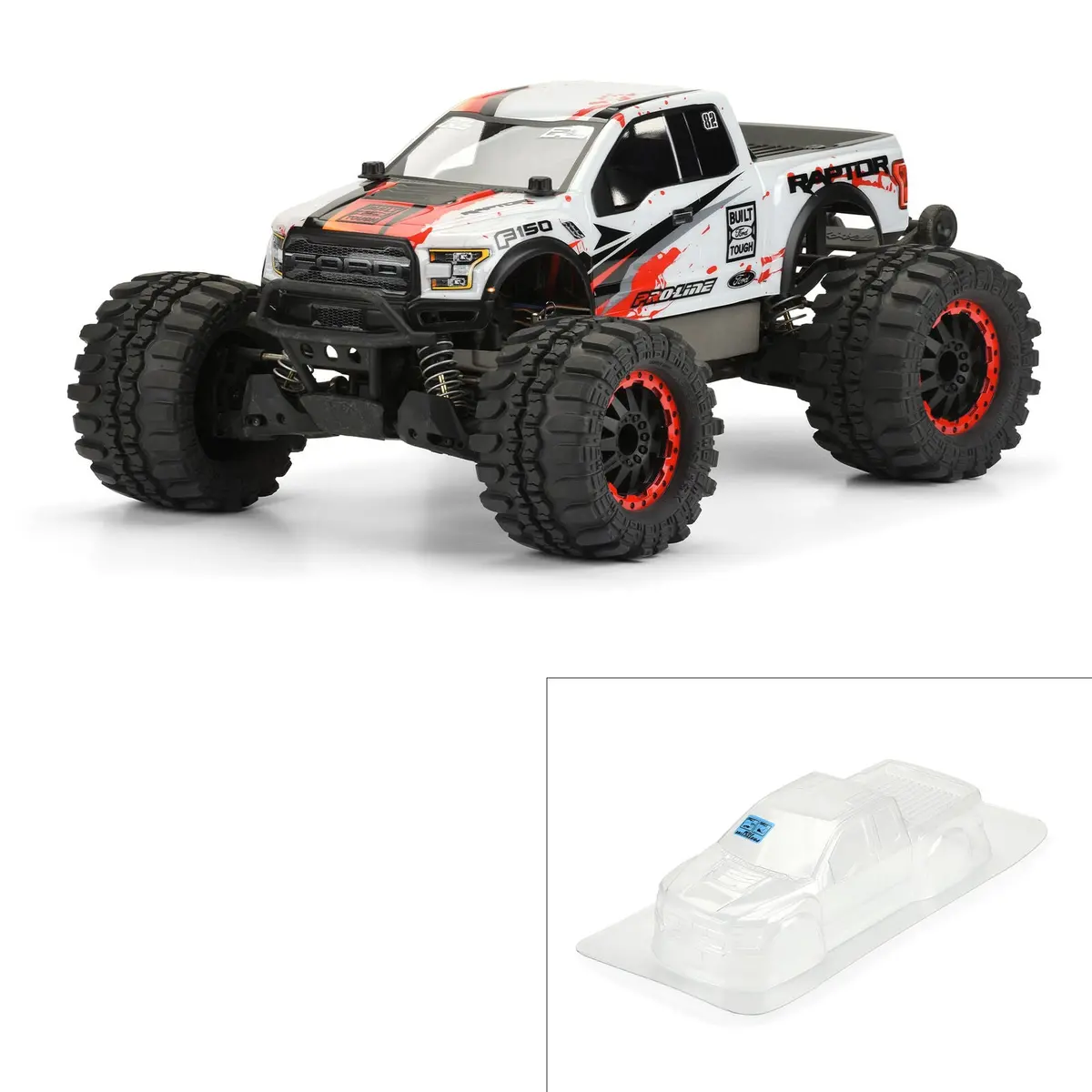 Stampede 2017 Ford F-150 Raptor 1/10 Clear Body 1