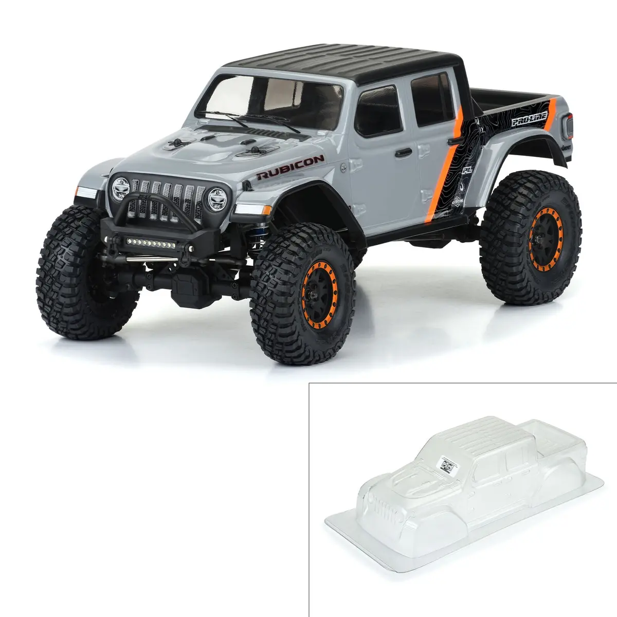 2020 Jeep Gladiator 1/10 Clear Body 1
