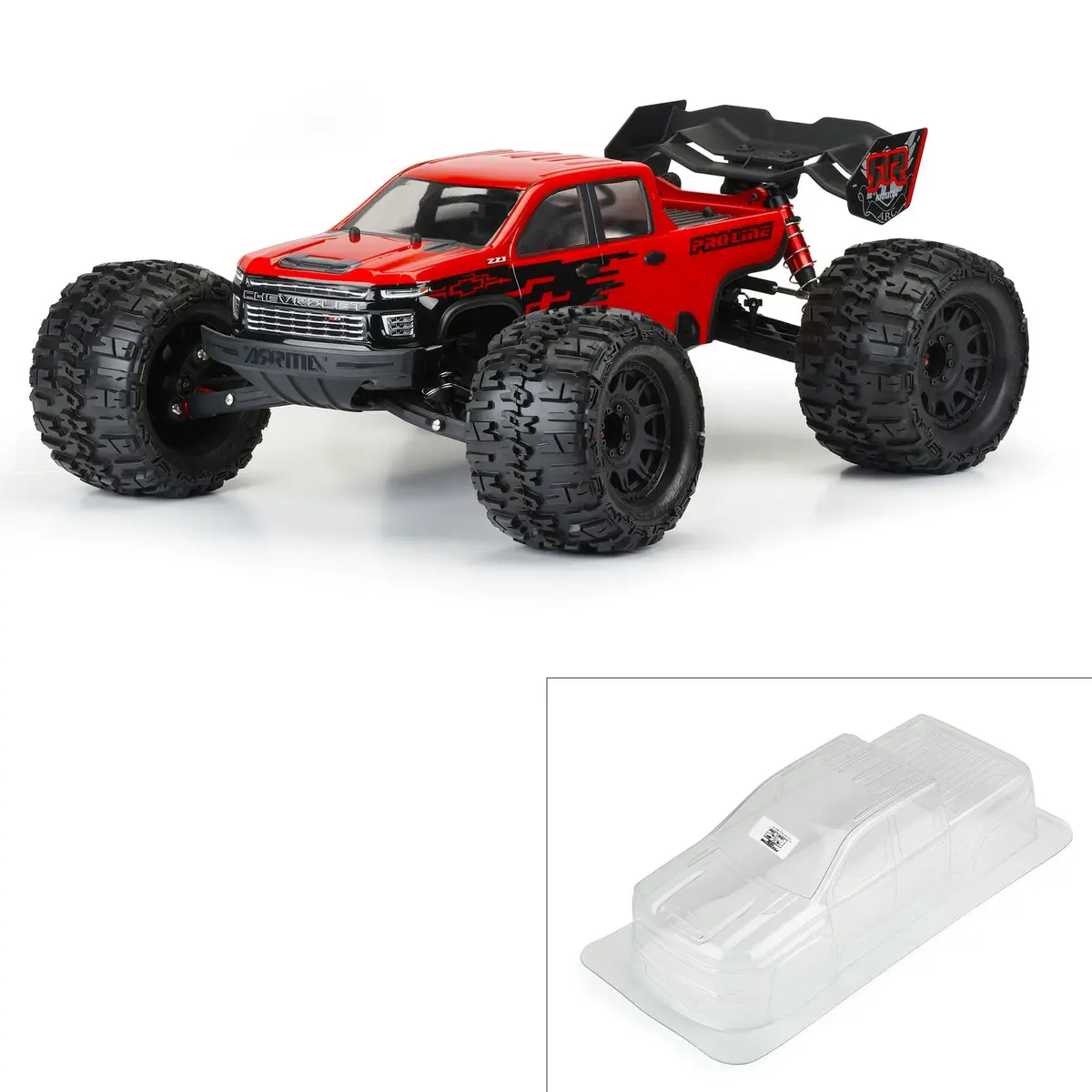 2021 Chevrolet Silverado 2500 Hd 1/8 Clear Body 1
