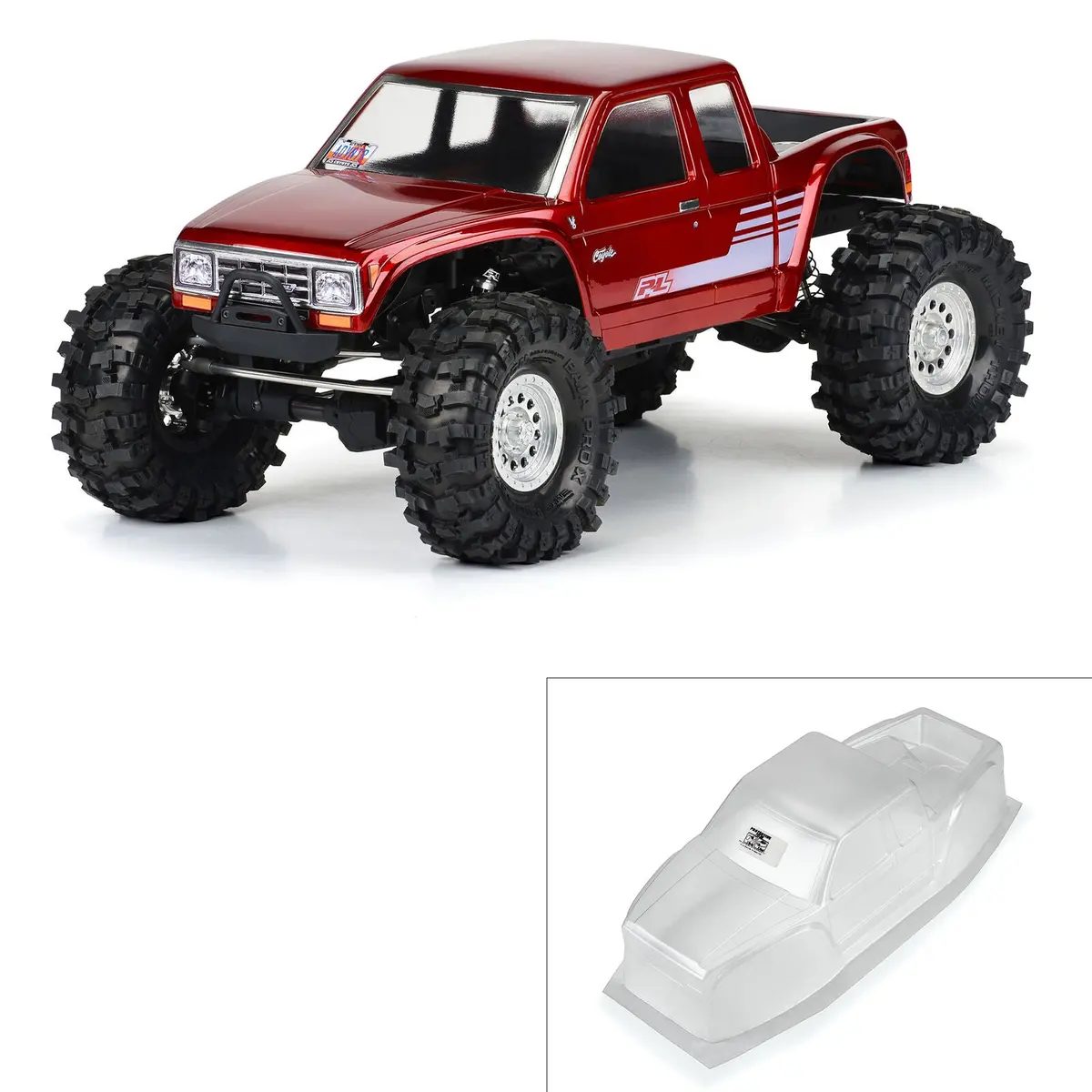 Coyote Hp 1/10 Clear Body 12.3" Wheelbase Crawlers 1