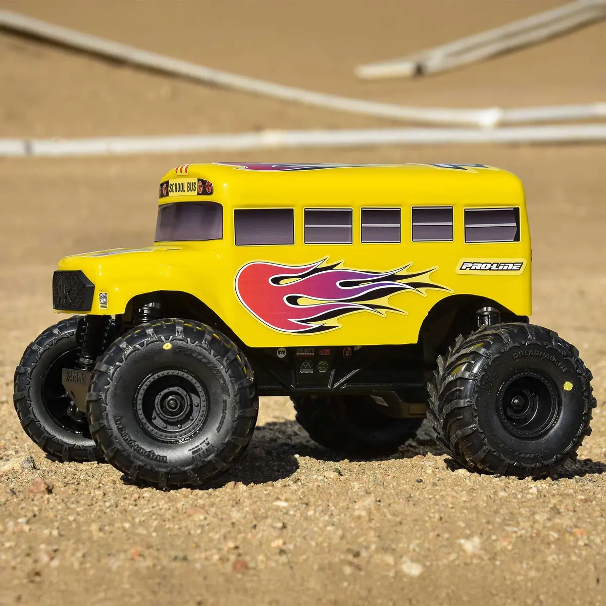 School Bus Body For Arrma Gorgon Grom, Clear 1