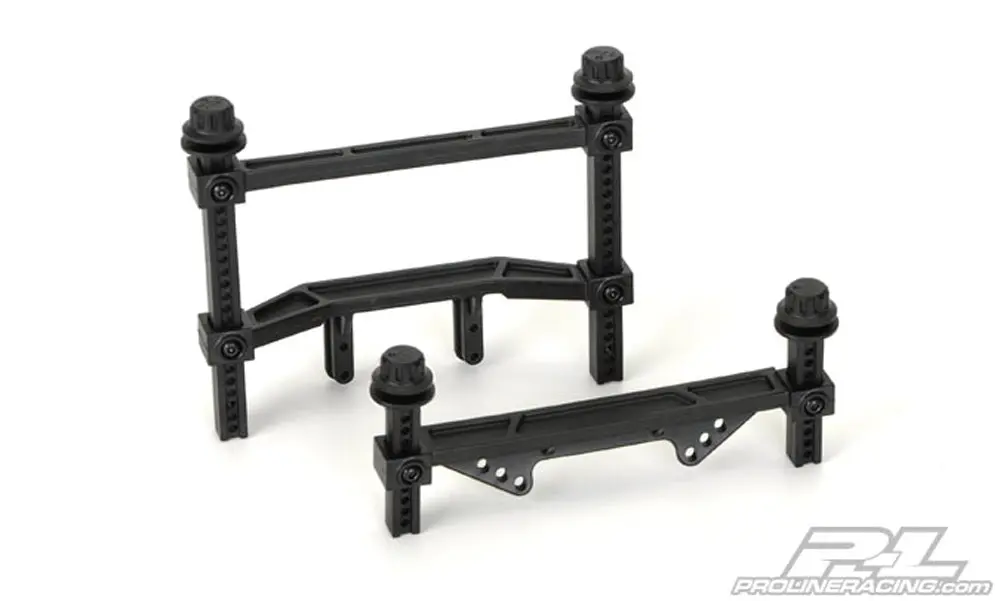 Front & Rear Extended Body Mounts, Slash 2Wd 1