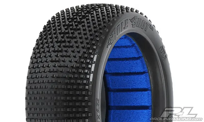 Hole Shot 2.0 1/8 Buggy Tires, S3 (Soft) (2) 1