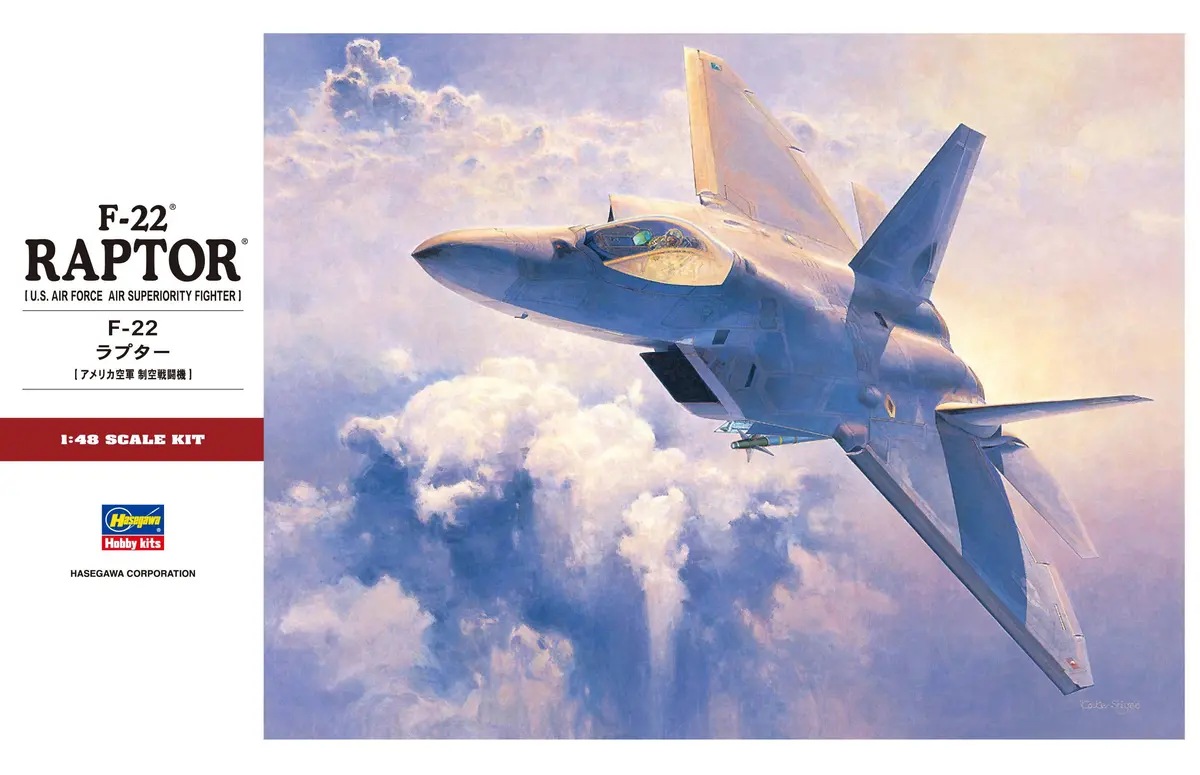 Hasegawa 1/48 F-22 Raptor 1