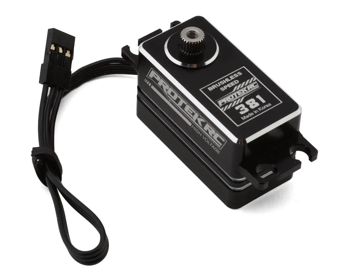 381 Ultra Low Profile High Speed Hv Metal Gear Servo, .06Sec / 307Oz 1