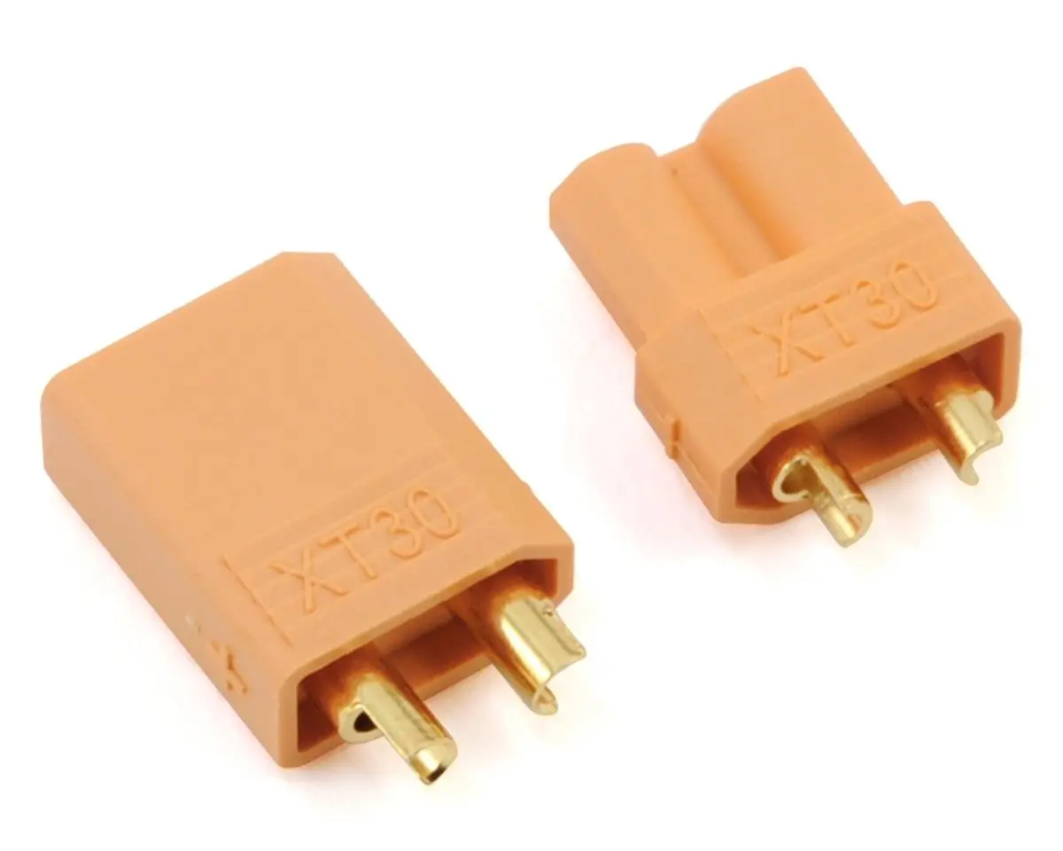 Xt30 Polarized Battery Connectors, (1) Male & (1) Female 1