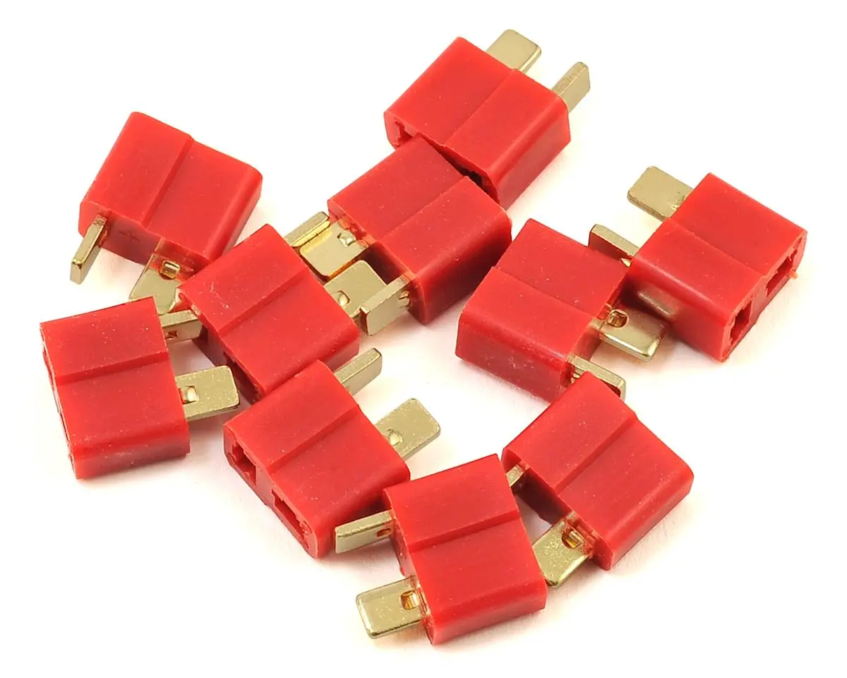 T-Style / Deans Battery Connectors, Female (10) 1