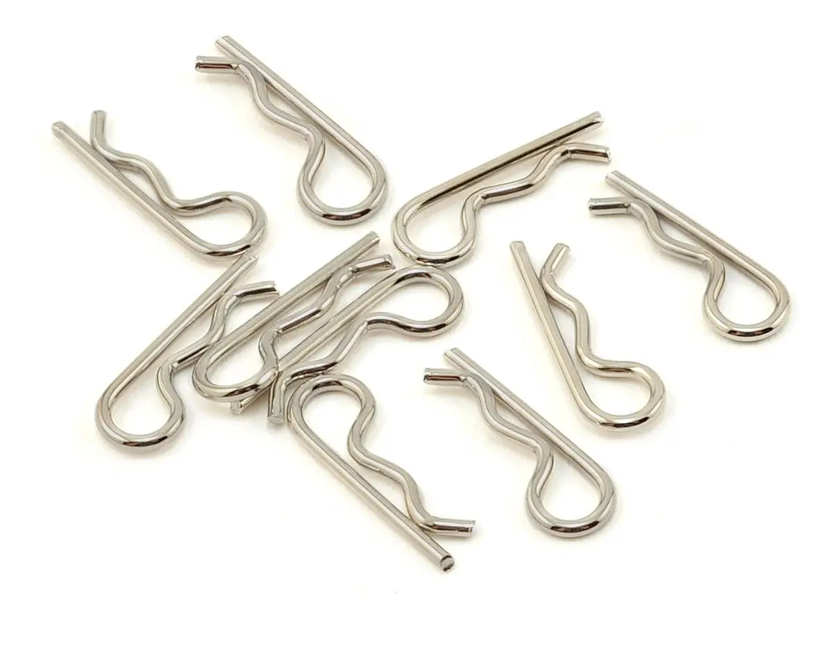 Extra Small Body Clips, 1/18 Scale (10) 1