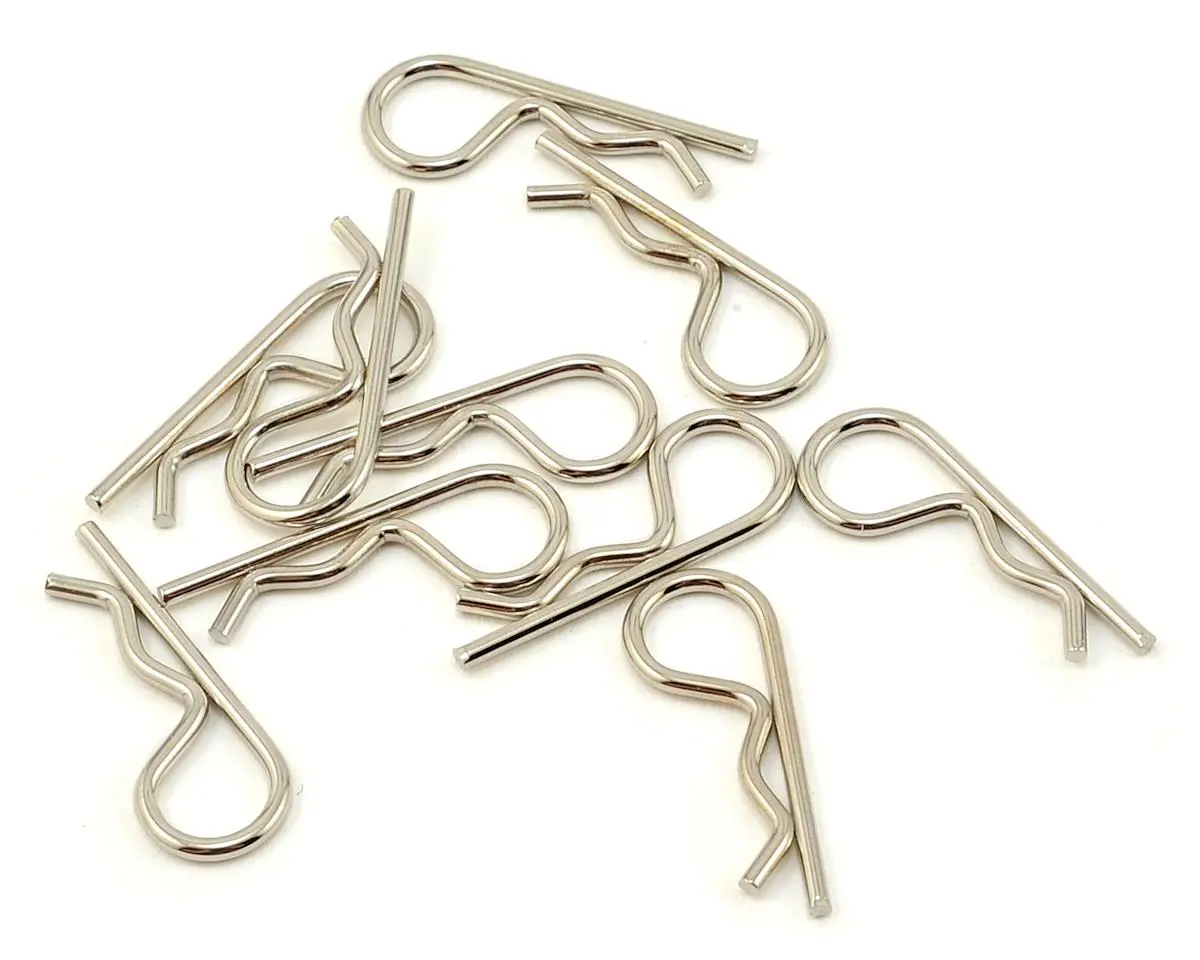 Standard Body Clips, 1/10 Scale (10) 1