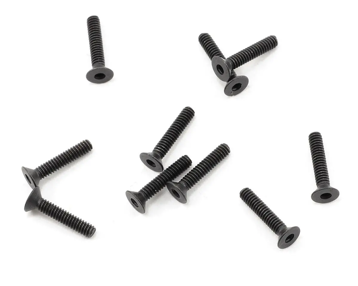 High Strength Flat Head Screw, 2X10mm (10) 1