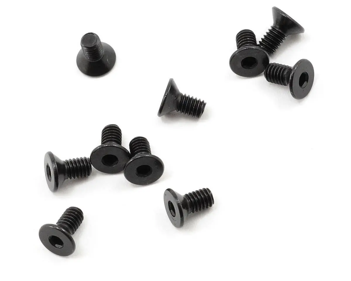 High Strength Flat Head Screw, 2.5X5mm (10) 1