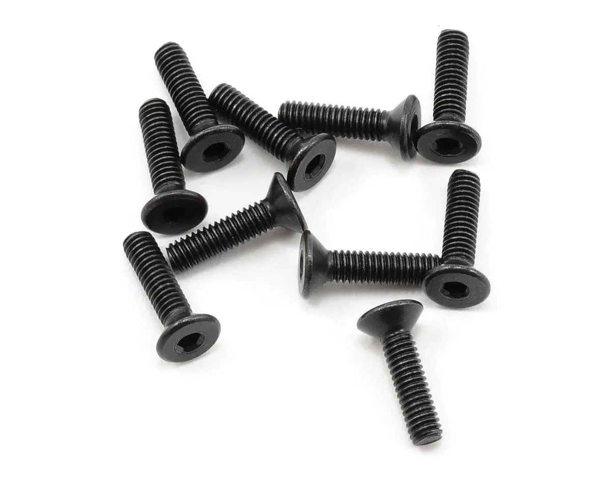 High Strength Flat Head Screw, 2.5X10mm (10) 1