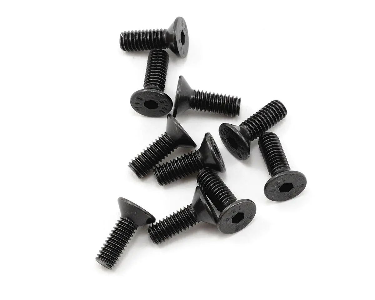 High Strength Flat Head Screw, 4X12mm (10) 1