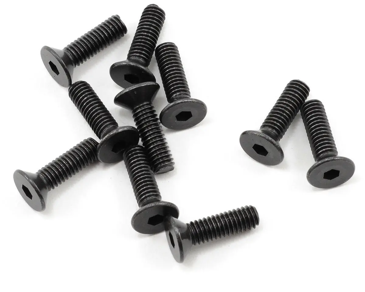 High Strength Flat Head Screw, 4X14mm (10) 1