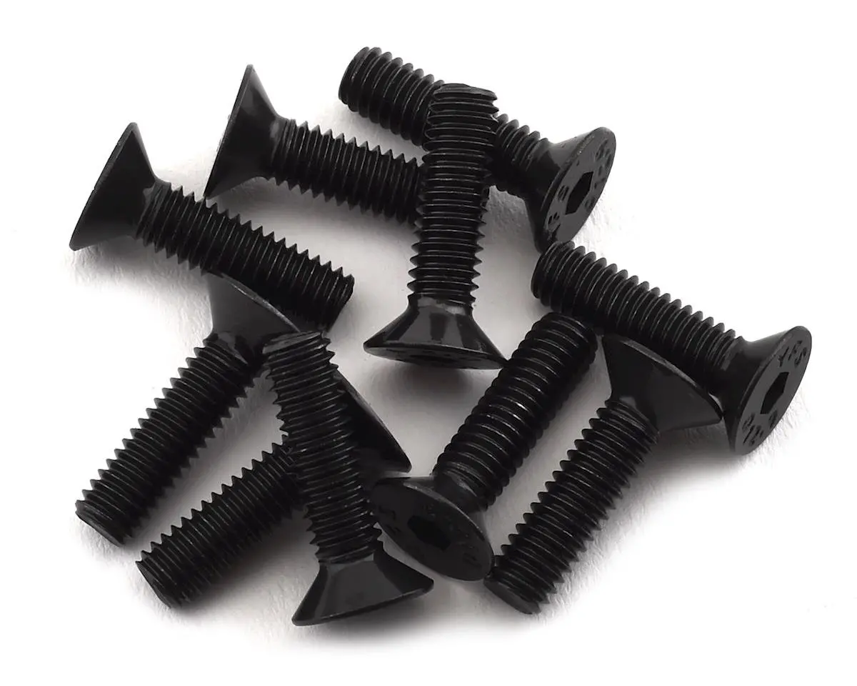 High Strength Flat Head Screw, 4X15mm (10) 1
