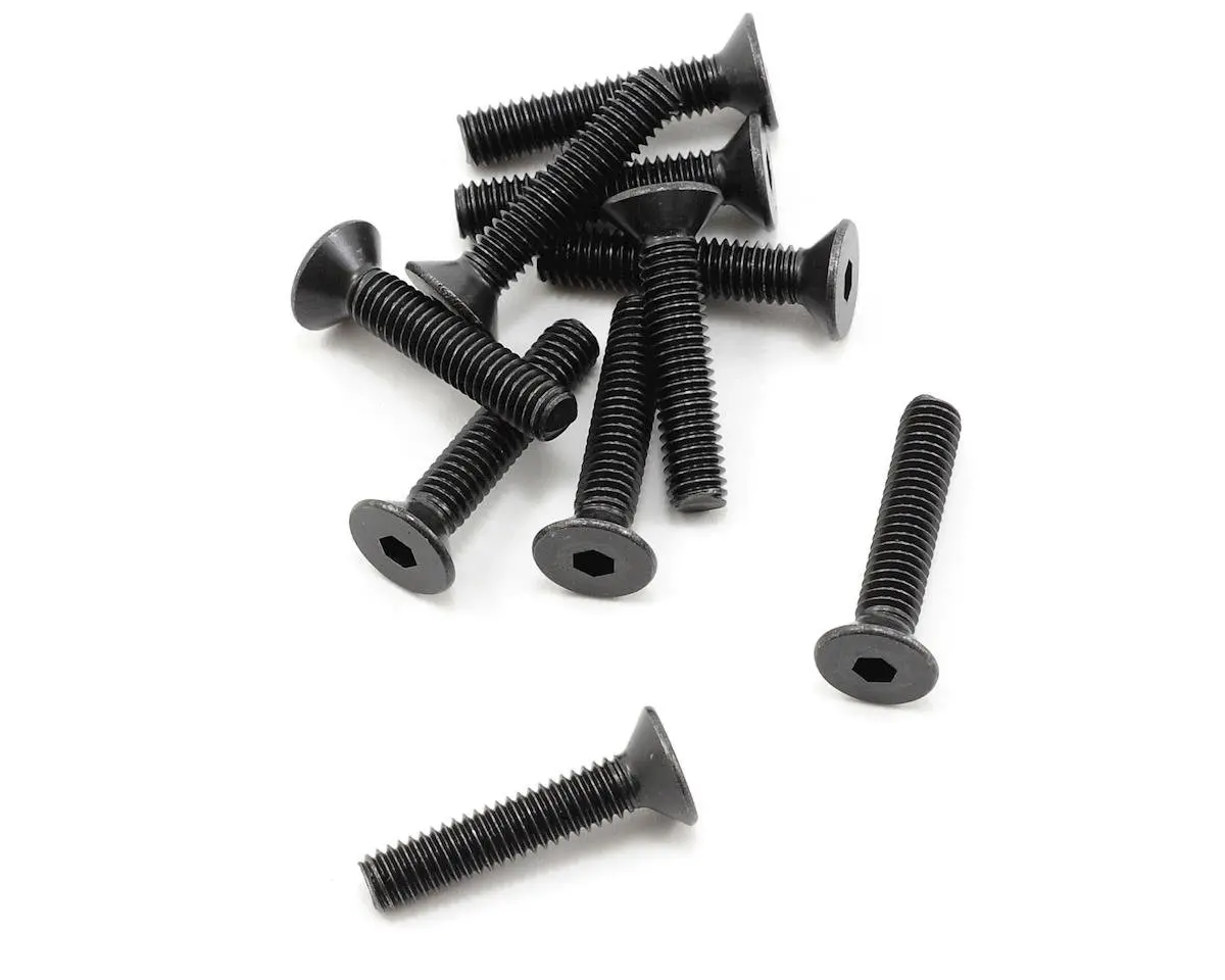 High Strength Flat Head Screw, 4X20mm (10) 1