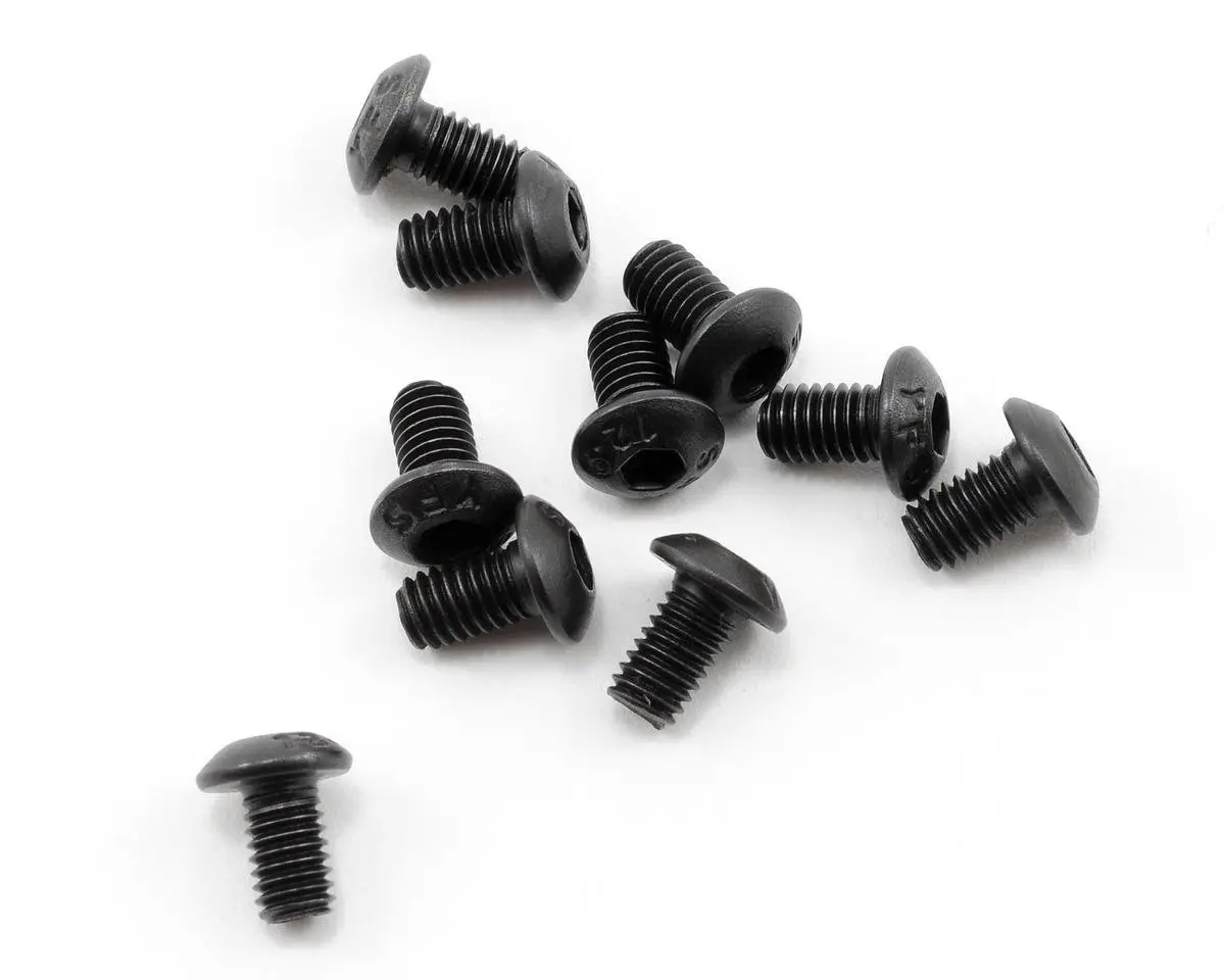 High Strength Button Head Screw, 3X5mm (10) 1