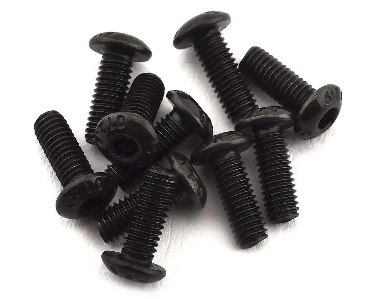 High Strength Button Head Screw, 3X8mm (10) 1