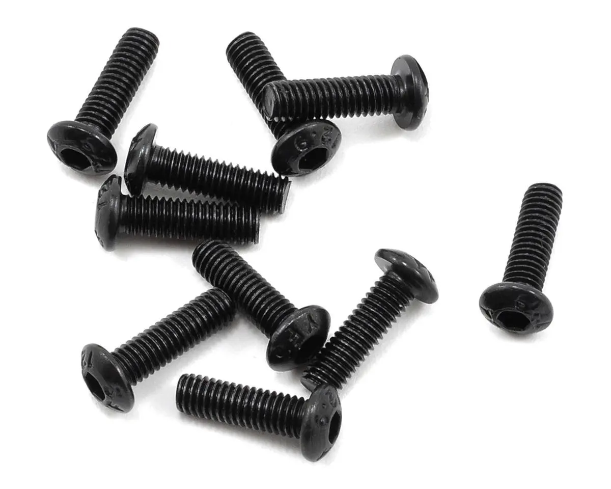 High Strength Button Head Screw, 3X10mm (10) 1