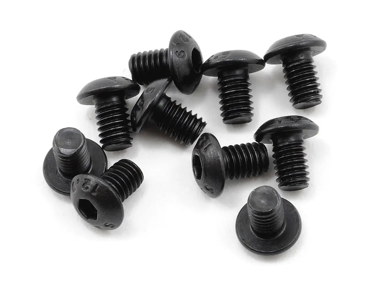 High Strength Button Head Screw, 4X6mm (10) 1