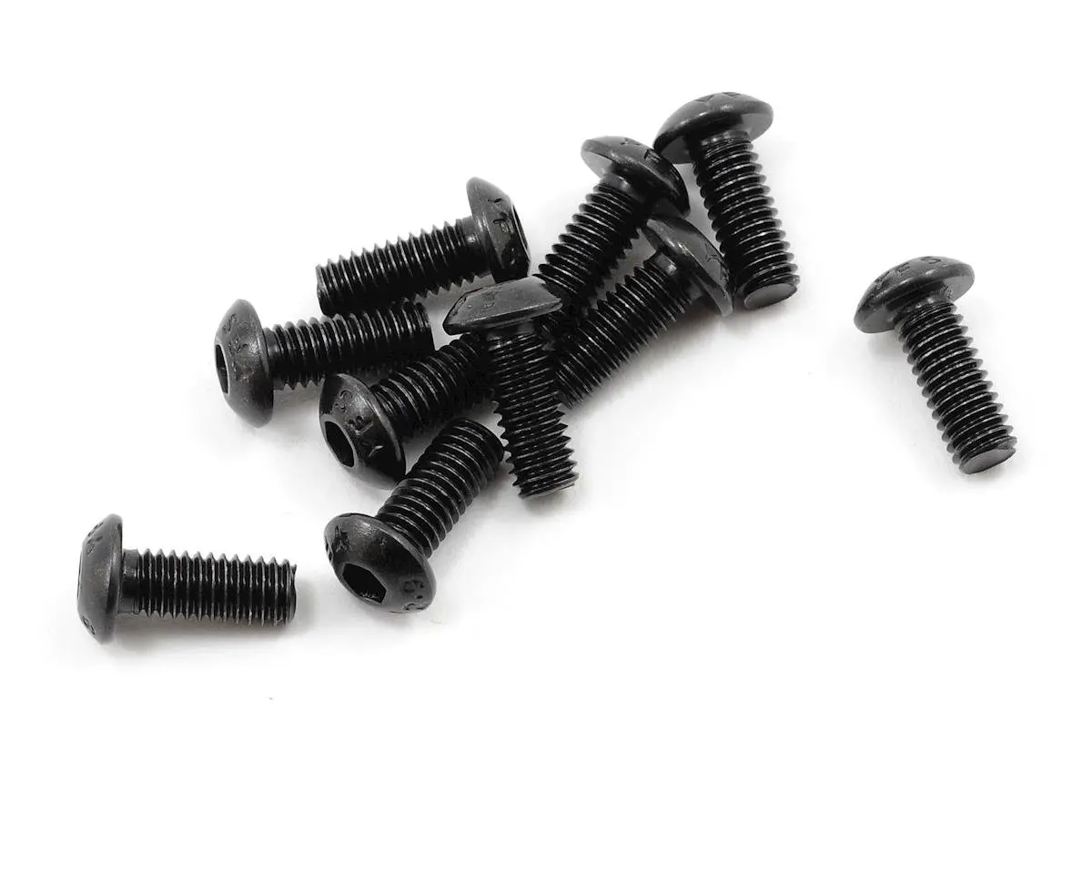 High Strength Button Head Screw, 4X10mm (10) 1