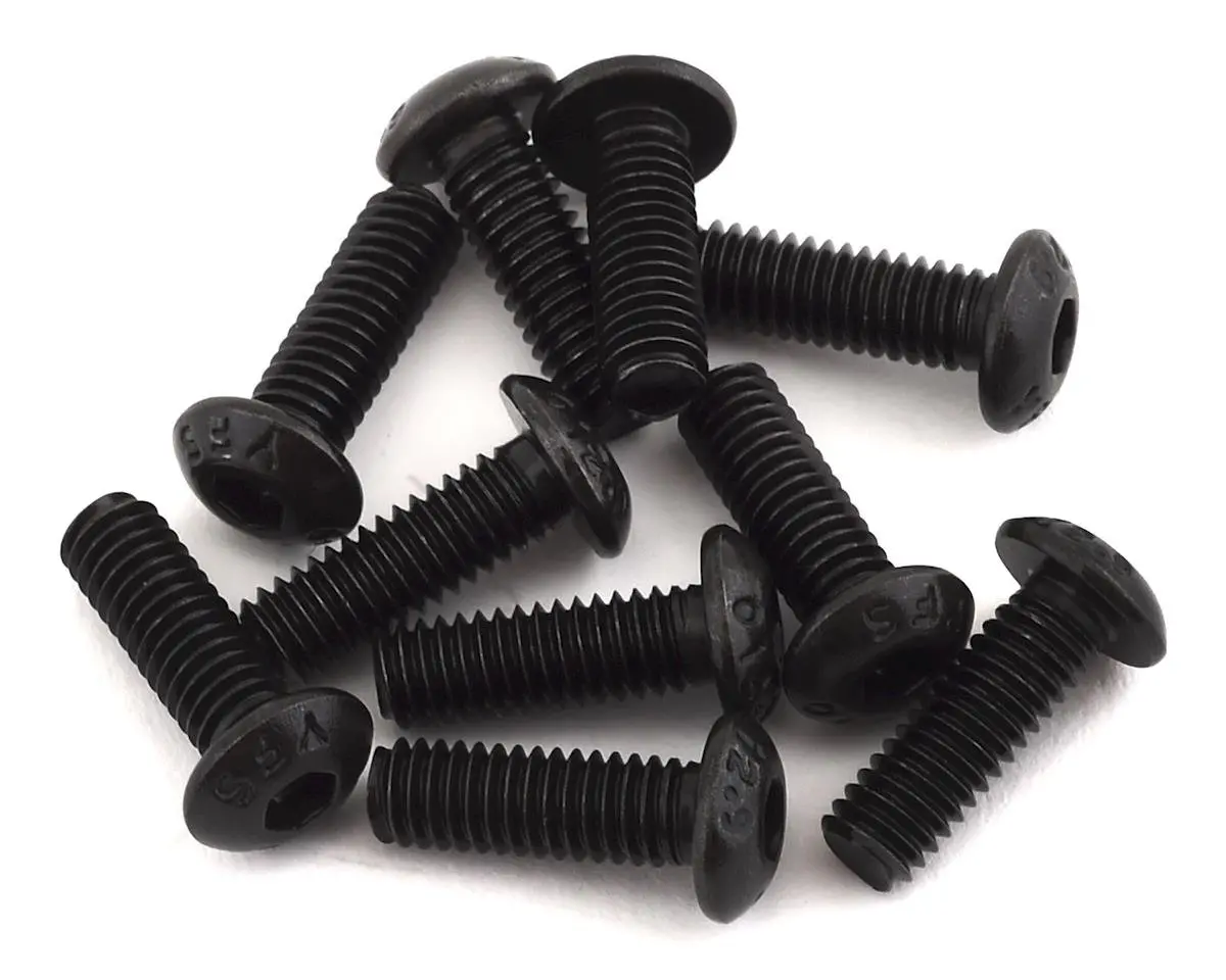 High Strength Button Head Screw, 4X12mm (10) 1