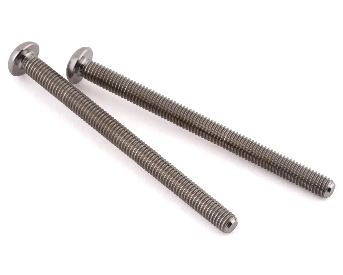 Grade 5 Titanium Button Head Screw, 3X40mm (2) 1