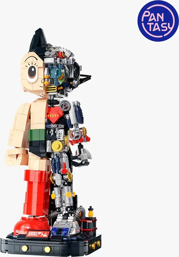 Astro Boy Mechanical Clear Version Brick Kit 1
