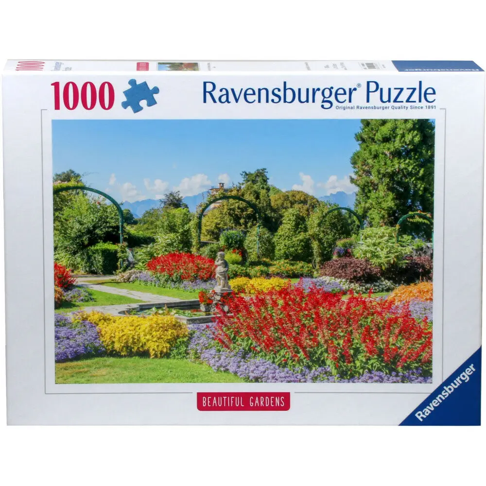 Ravensburger 1000Pc - Beautiful Gardens: Park Of Villa Pallavicino Stresa, Italy 1