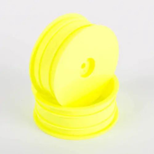 B6/B7 1/10 2Wd Buggy Front Wheel, Yellow 1