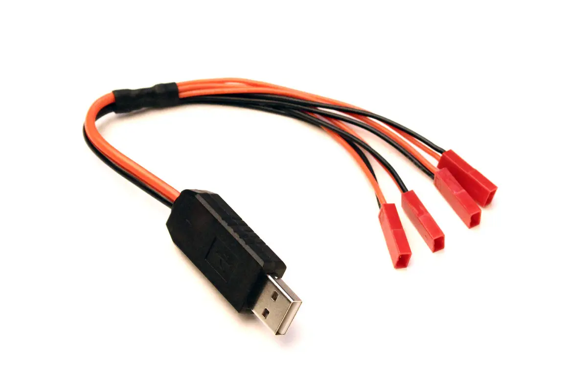 Usb Multi-Charger For 1S Lipo, Jst 1