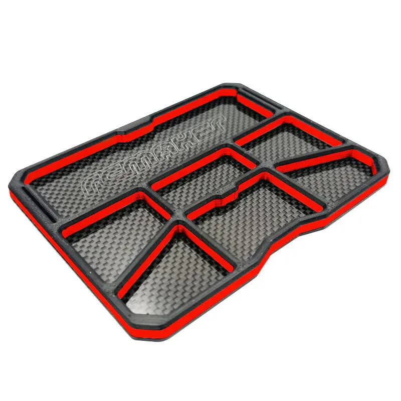 3D Pro Parts Tray, Red 1
