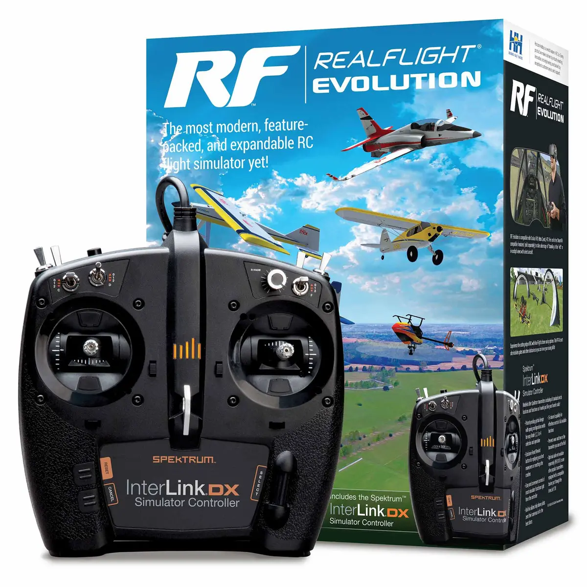 Realflight Evolution Rc Flight Simulator W/ Controller 1