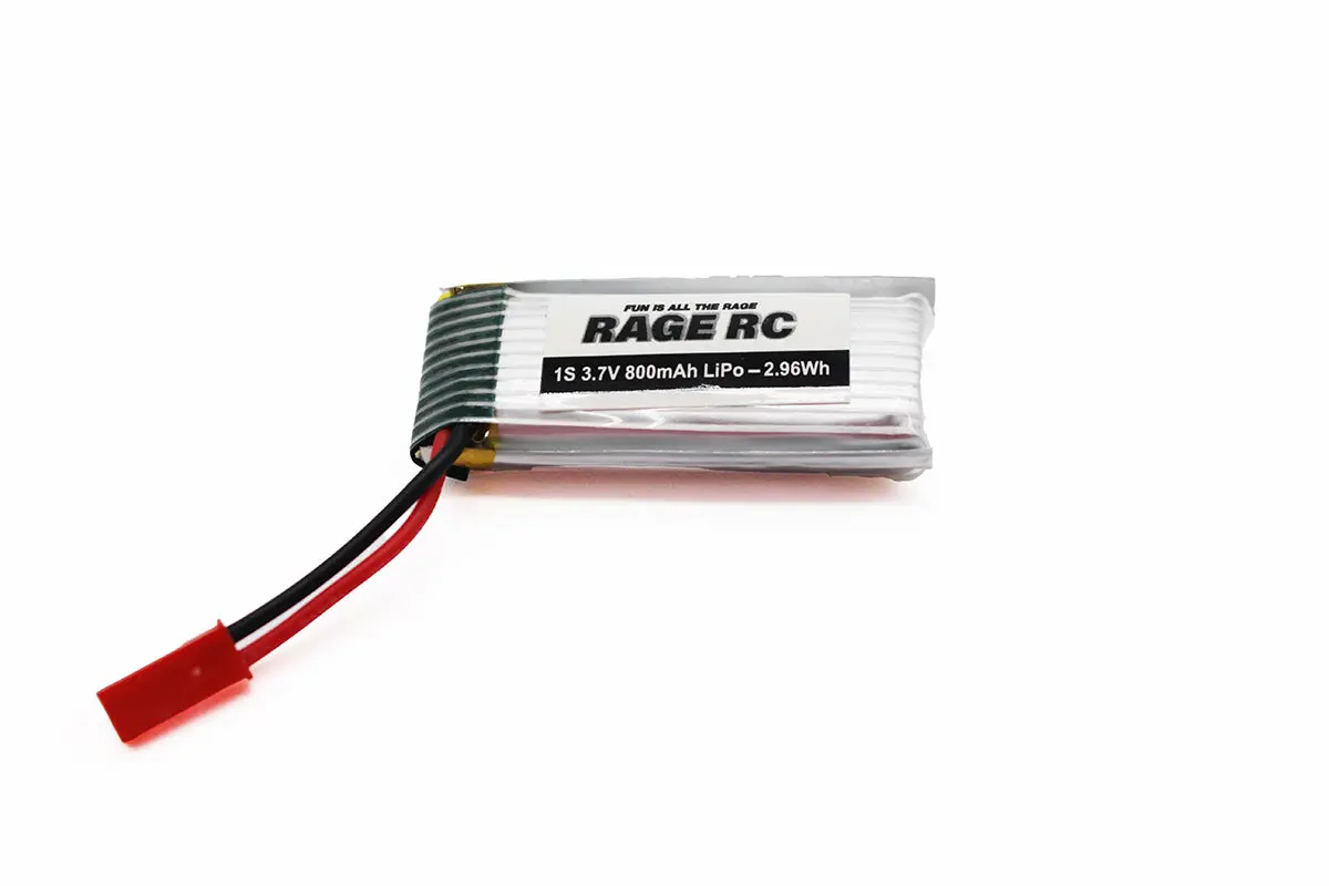 Tribus 3.7V 1S Lipo Battery, 800Mah 1