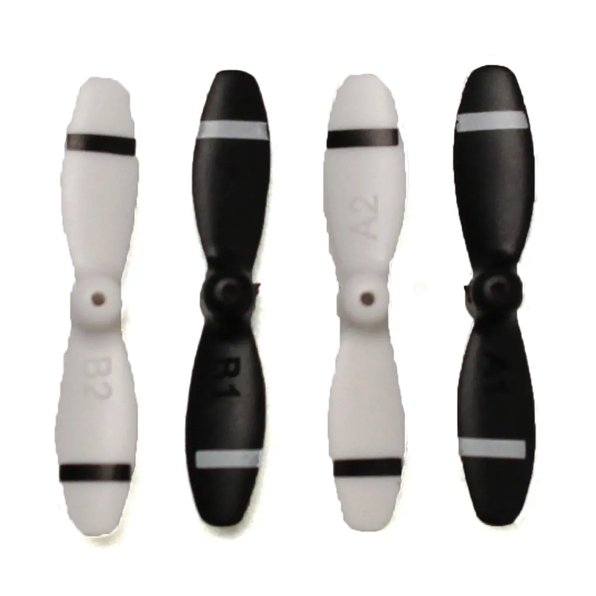 Black & White Propeller Blade Set 1