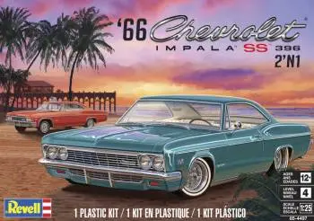 Revell '66 Chevrolet Impala Ss 396 2'N1 1