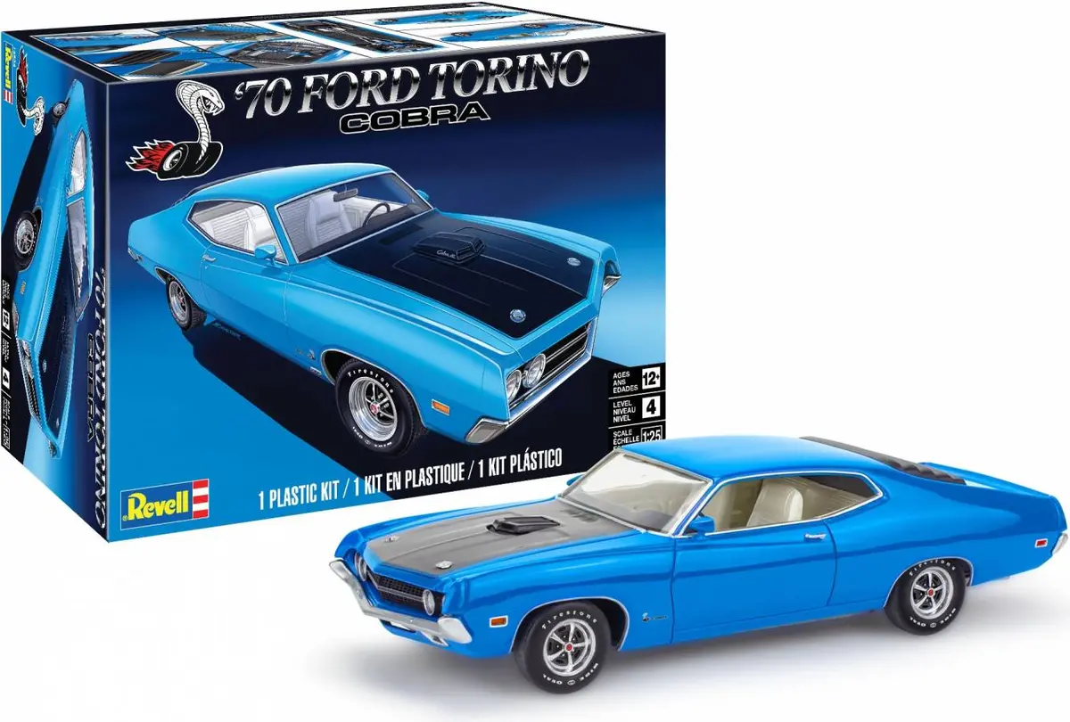 Revell 1/25 1970 Ford Torino Cobra 1